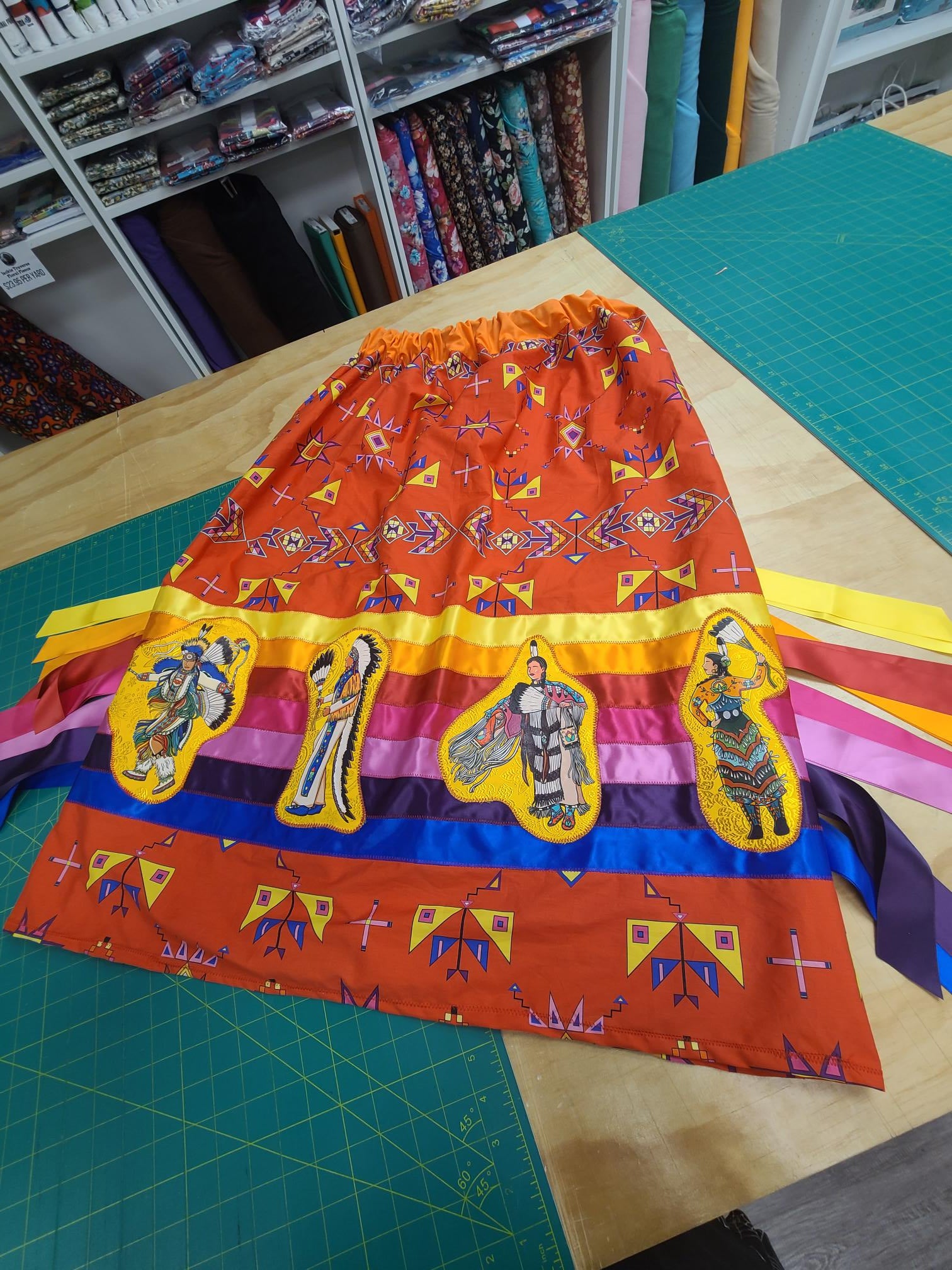 Grand Entry Ribbon Skirt