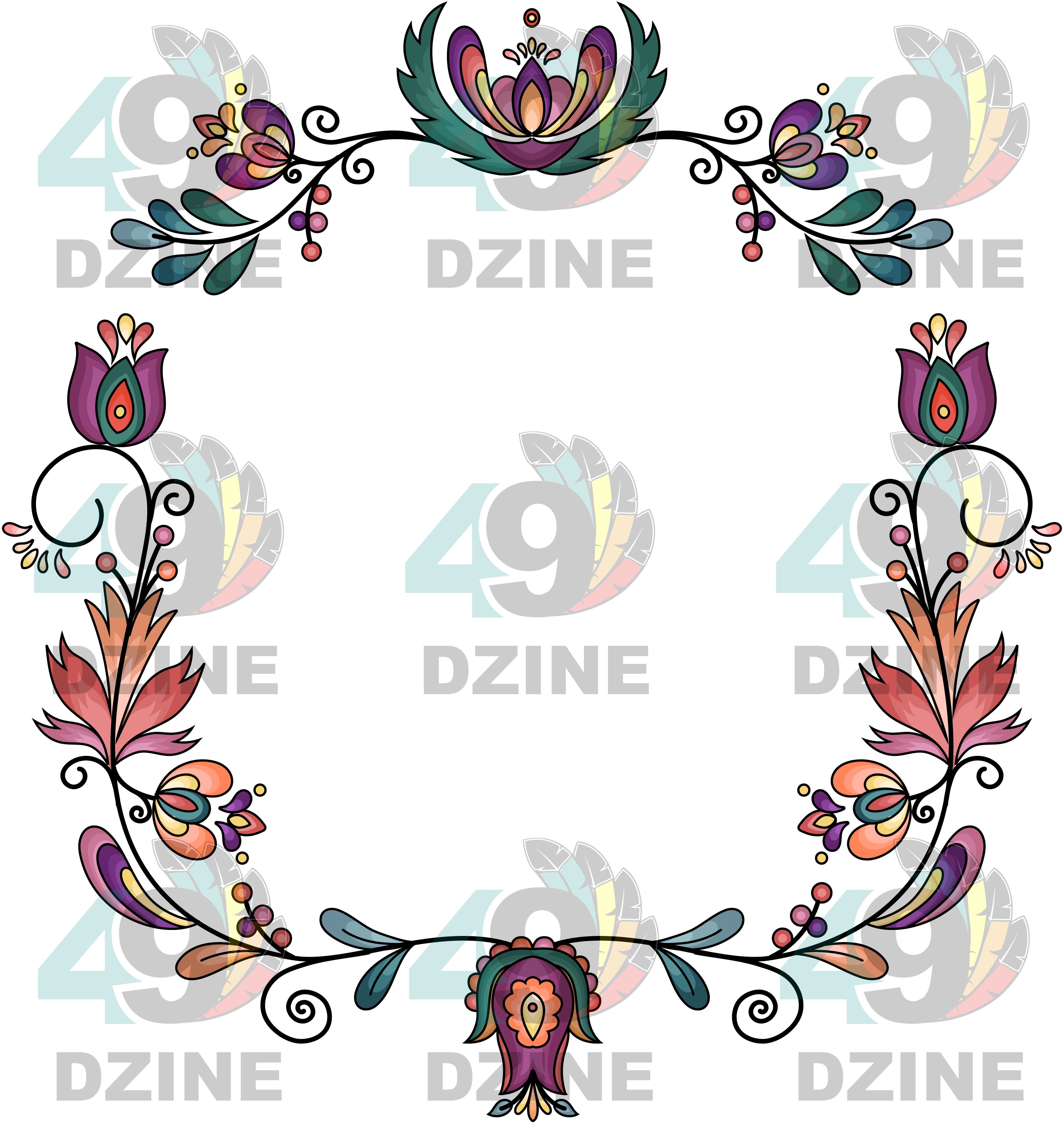 Cedar Wind Bloom Hat Transfer