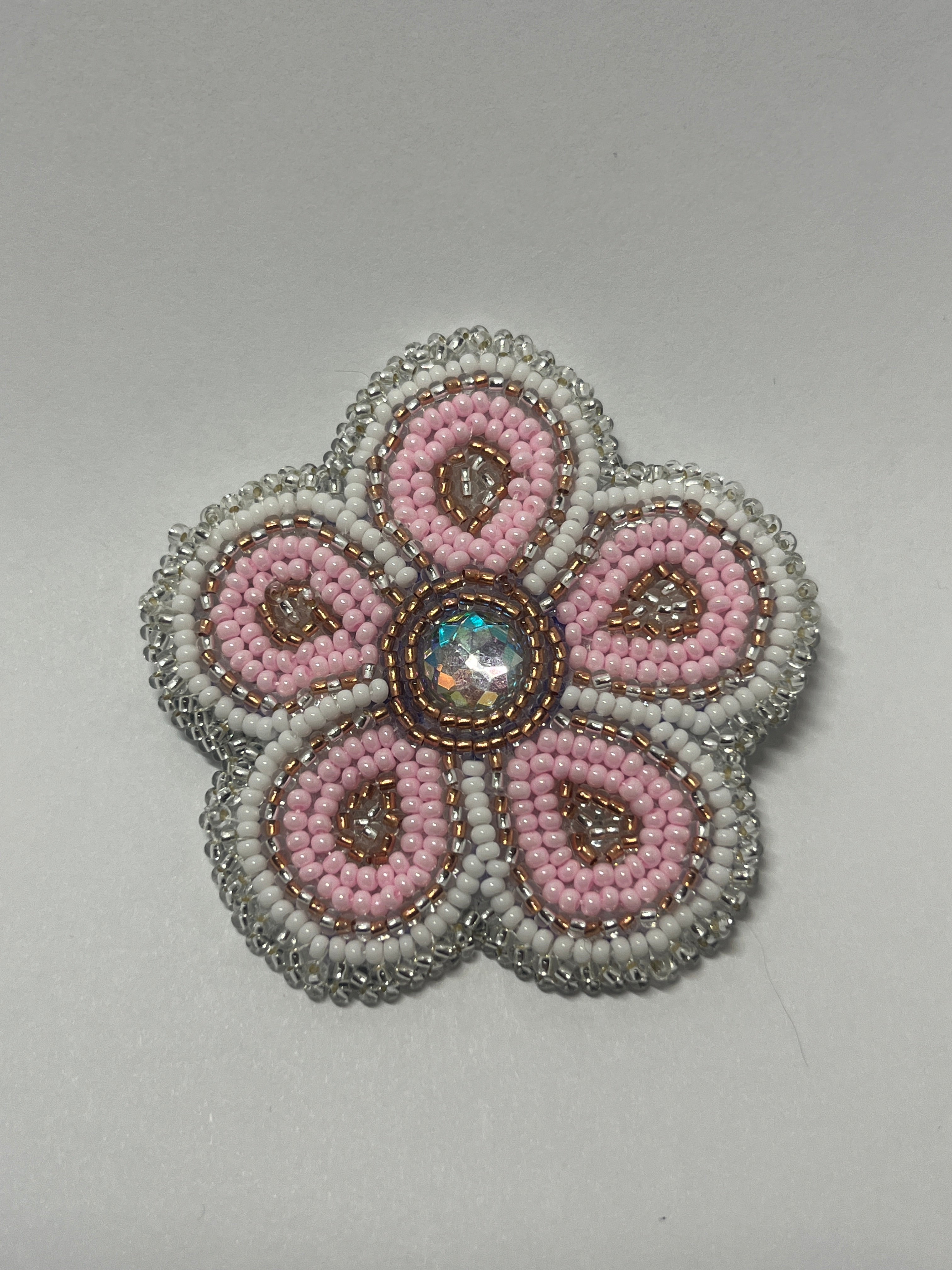 Brandon Swain Novlesky Flower Sash Pin