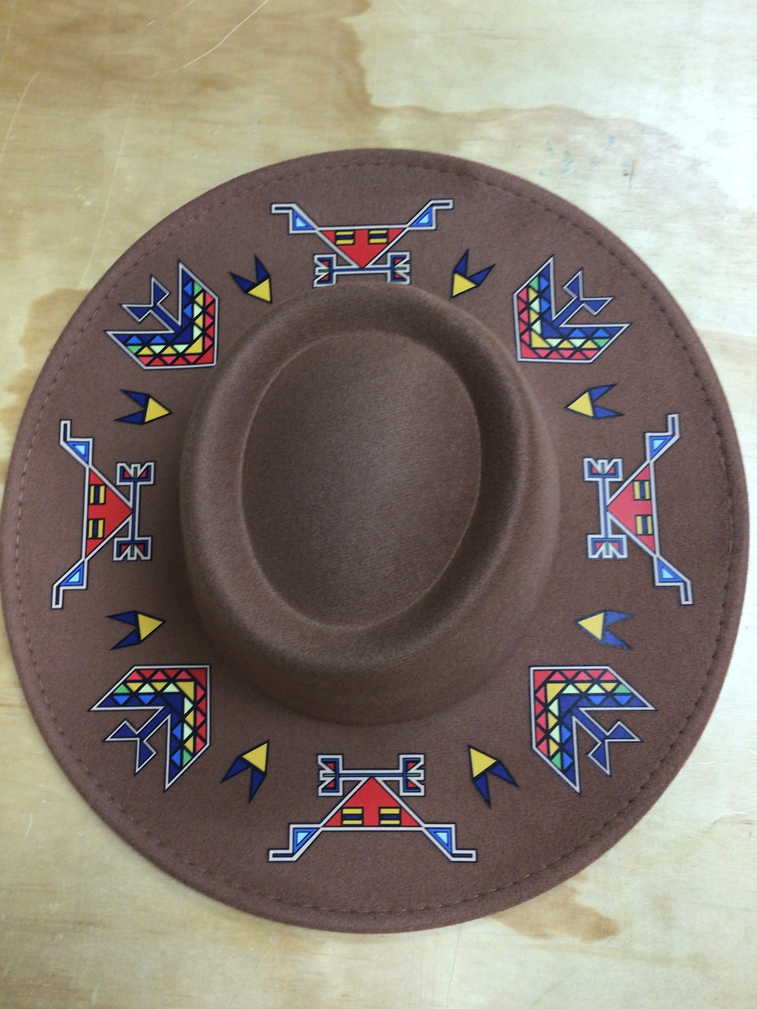 Thunderstrike Shadows Brown Fedora Hat