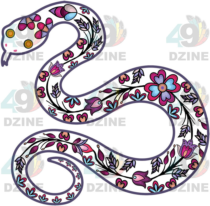 Snake Animal Motif 1-M Various Sizes