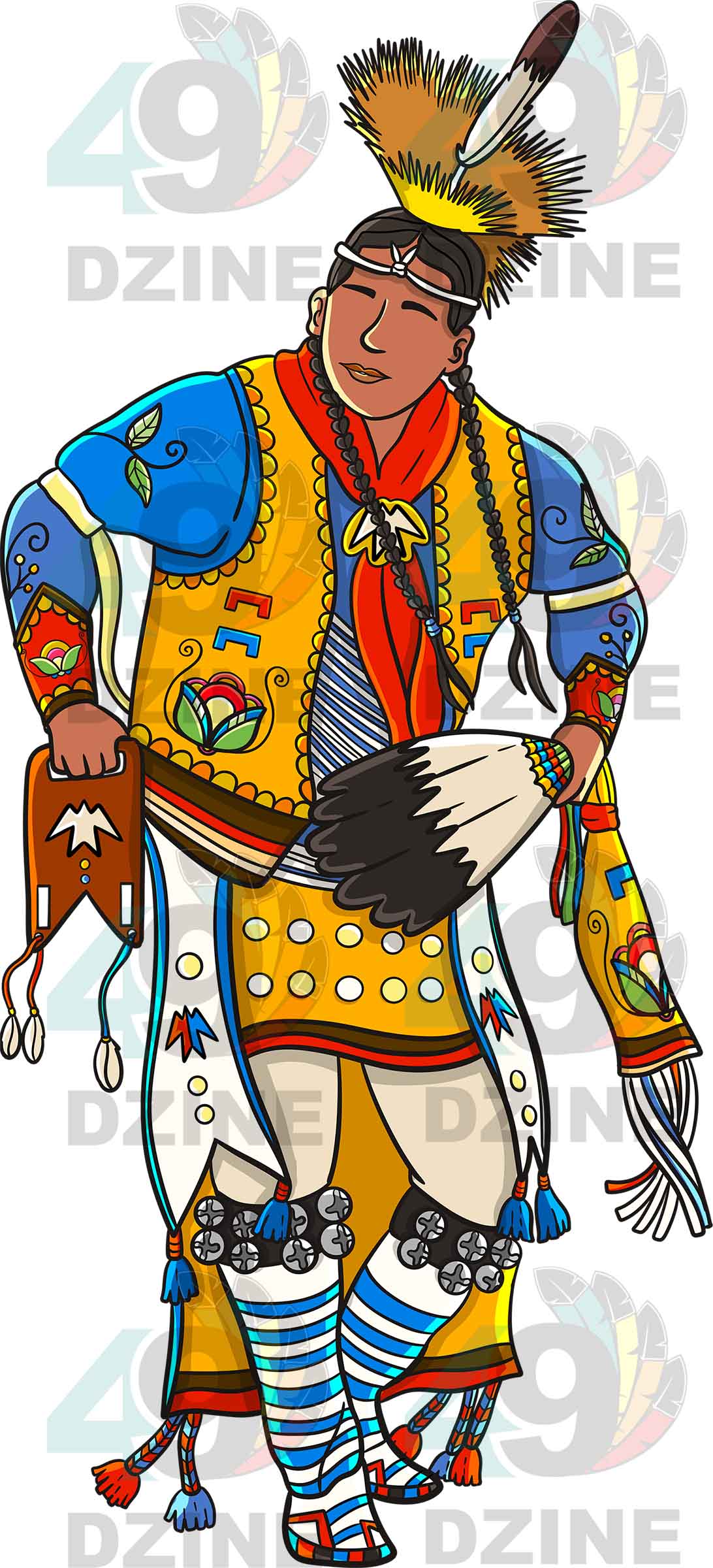 Straight Dancer Men 2 Transfer (Various Sizes)