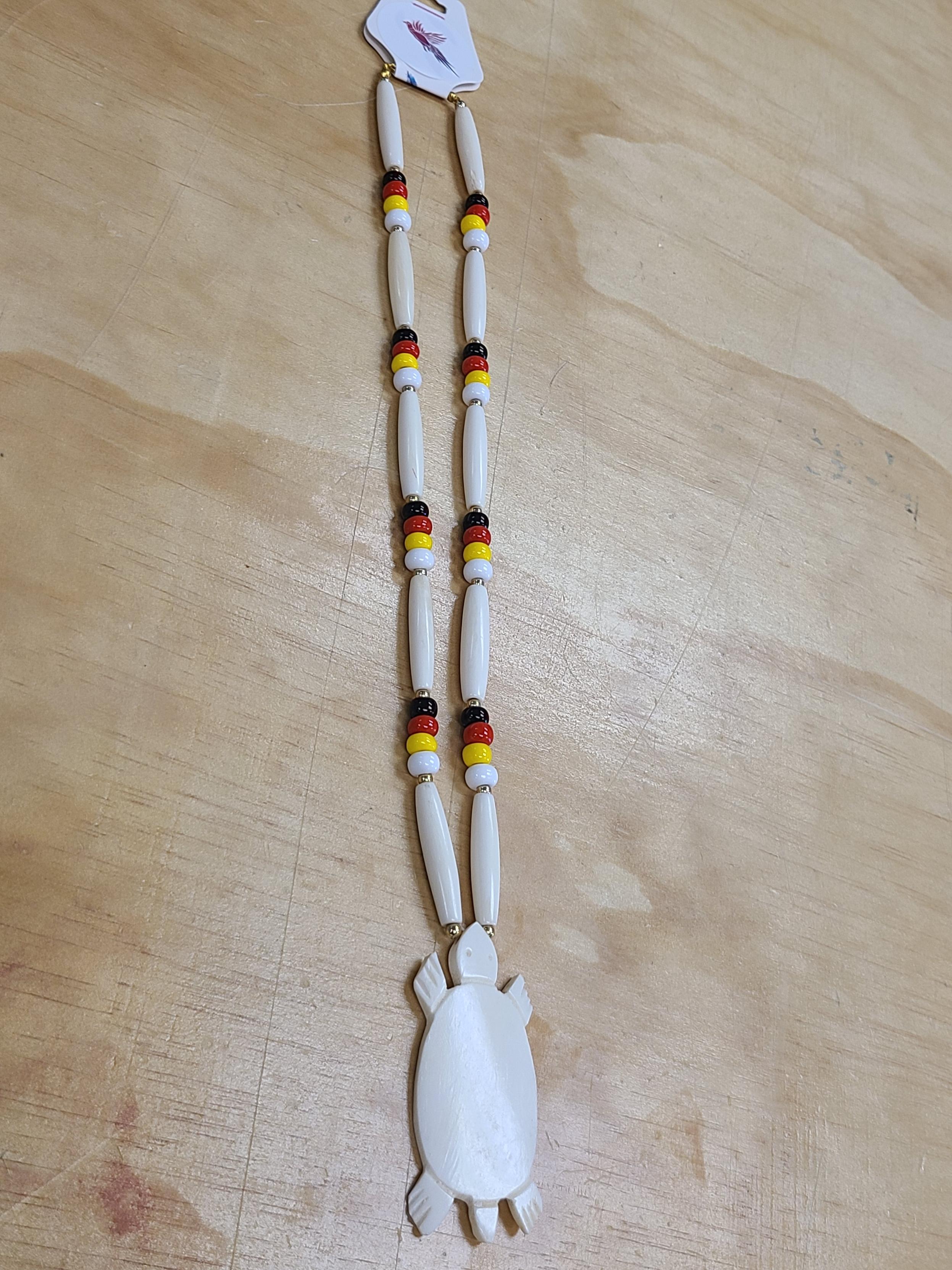 Kida Luttrell Bone Pipe Pendant Necklace