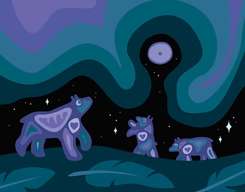 Bada Jean Pêyakôskân Greeting Card