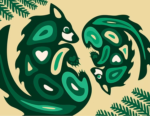 Bada Jean Mahihkanisis Greeting Card