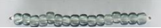 Transparent Seed Beads Size 11/0 - Smoke