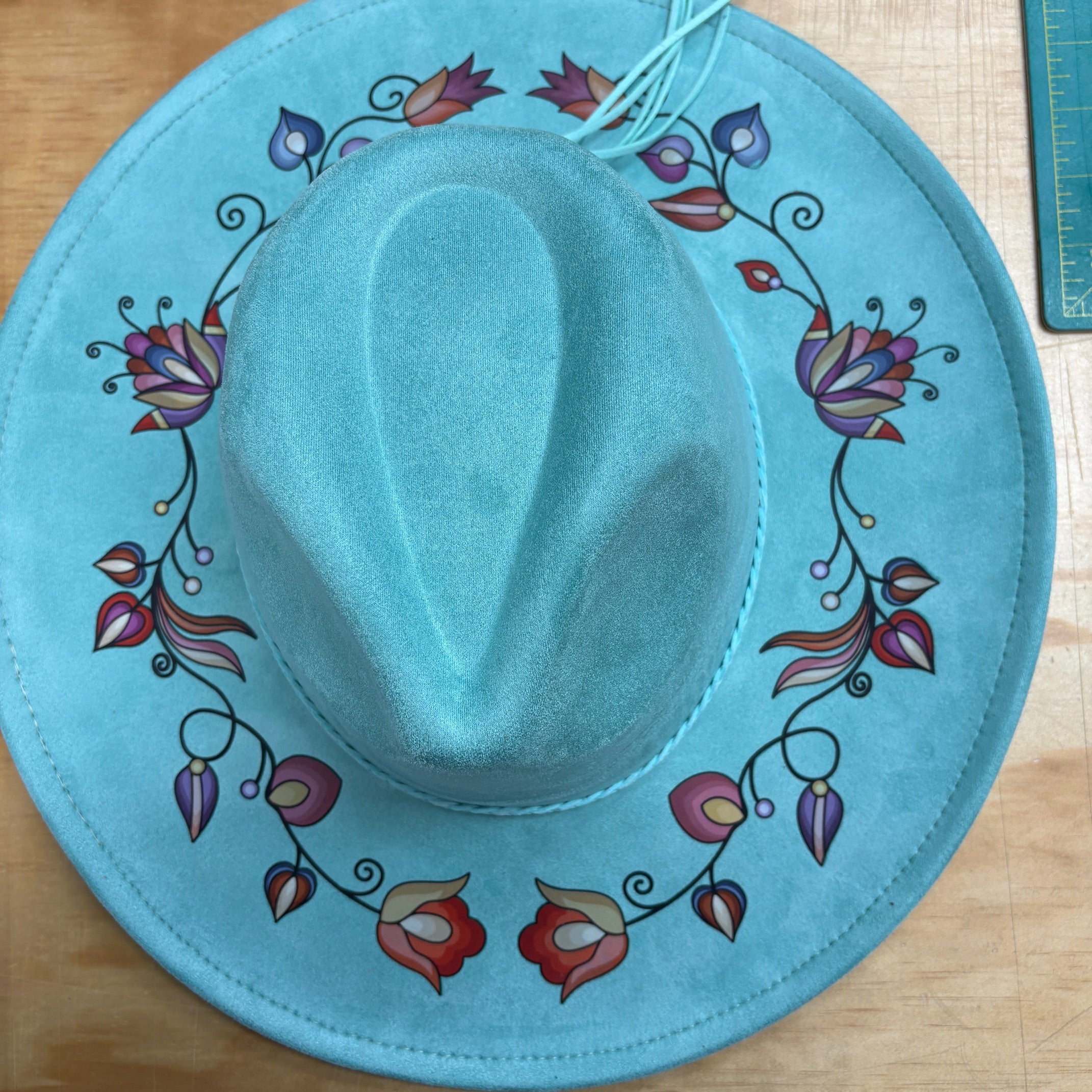 Ember Blossom Trail Fedora Hat