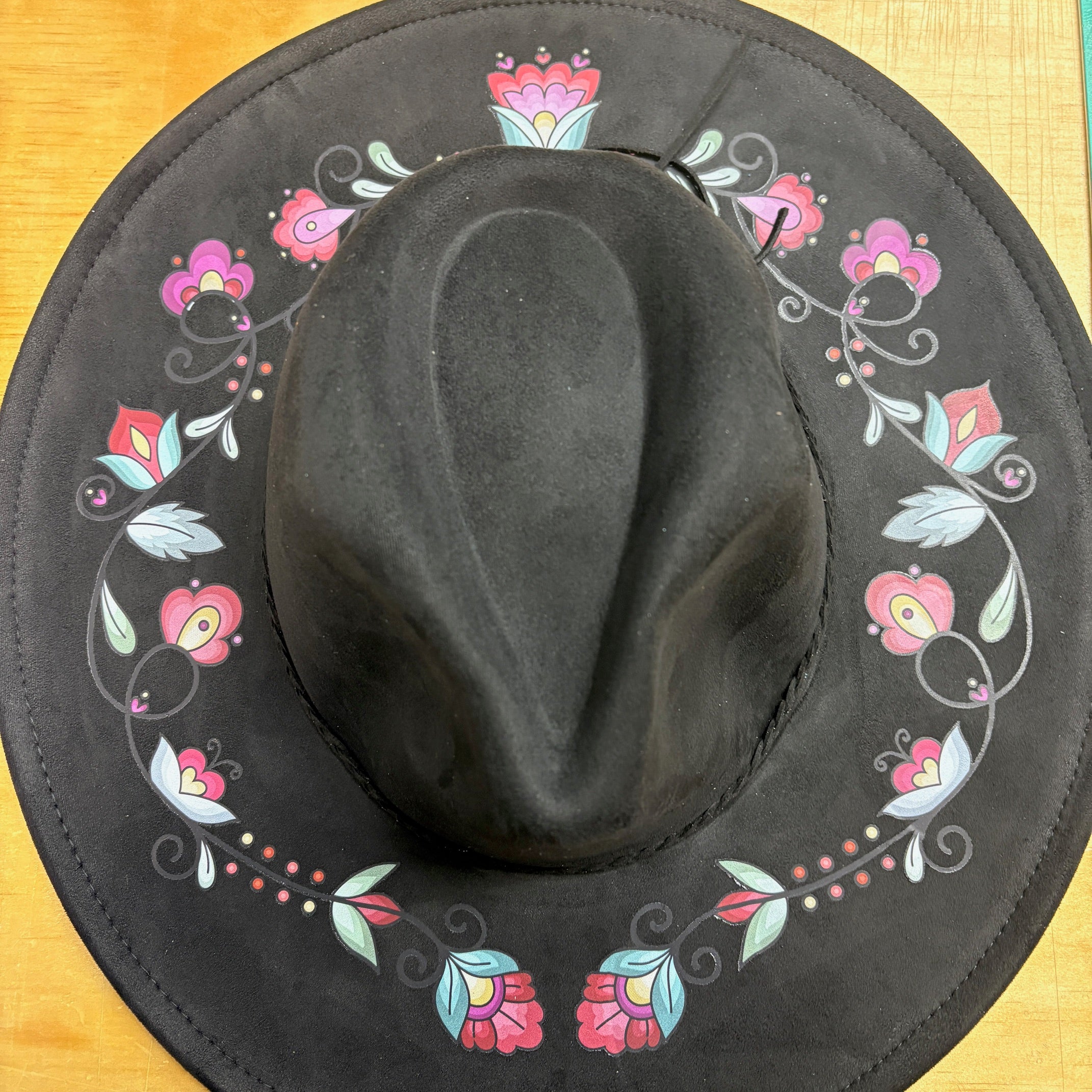 Sunset Berry Fedora Hat