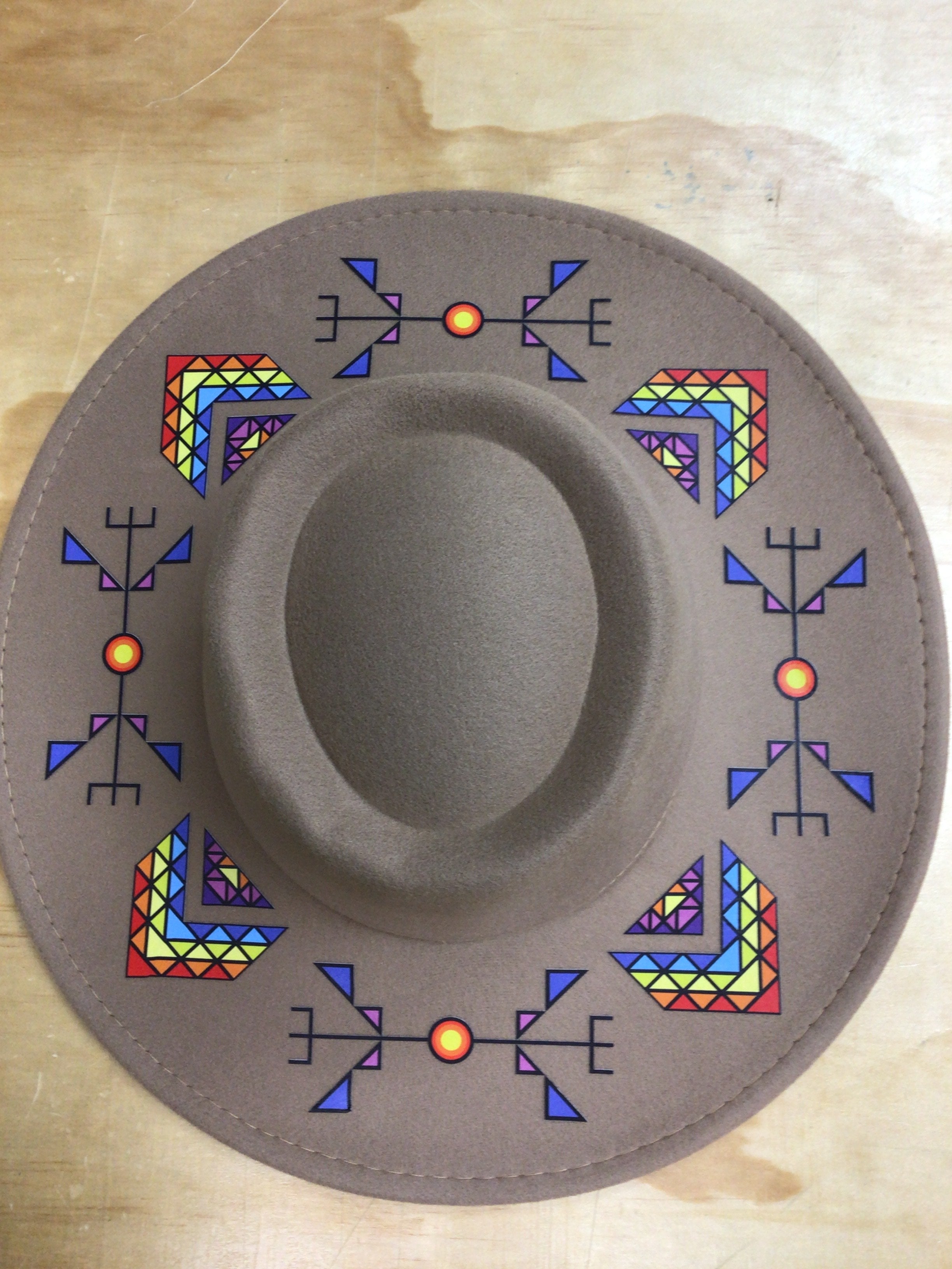 Lightningstone Path Tan Fedora Hat