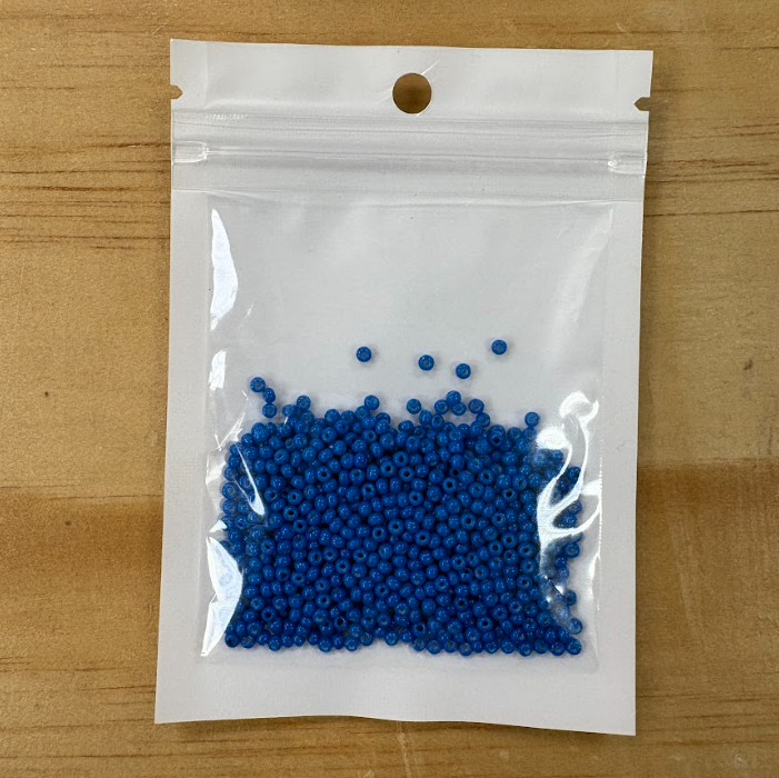 2mm Glass Seed Beads Size 12/0 - Peacock