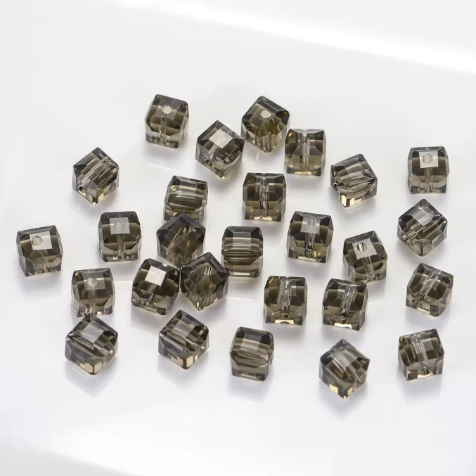 Multi Faceted Square Beads