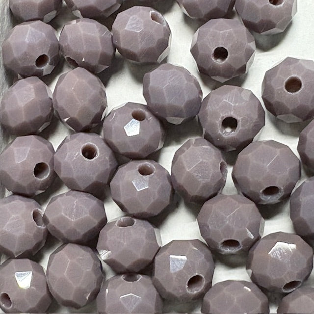 6mm Rondelle Glass Bead - Crystal Summer