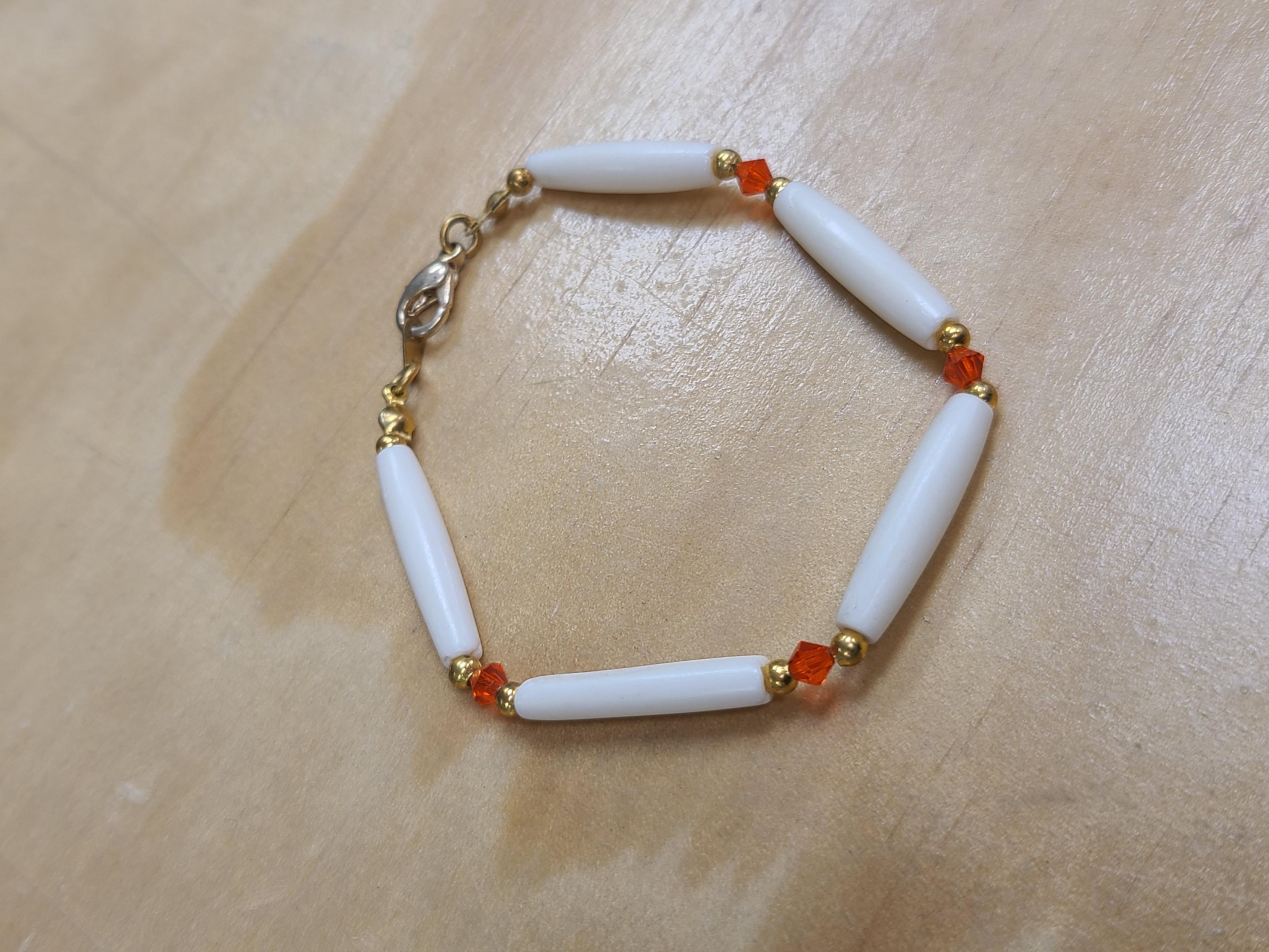 Kida Luttrell Bone Pipe Bracelet